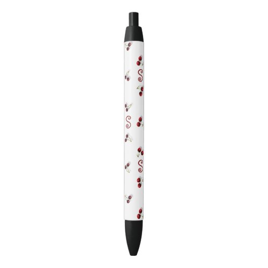 Noir Stylo Cerise (devant Vertical)
