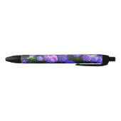 Noir Stylo classique violet réaliste Hydrangea (Bas)