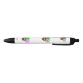 Noir Stylo Coeur Fuzzies (Bas)