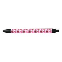 Stylo coeurs et baisers