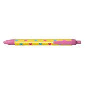 Noir Stylo coeurs Pan Pride (Dos)