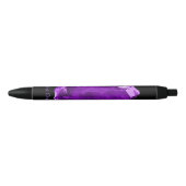 Noir Stylo cristallin pourpre (Devant)