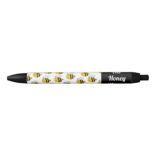 Noir Stylo d'abeille de miel