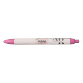 Noir Stylo d'affaires Eyelash (Devant)