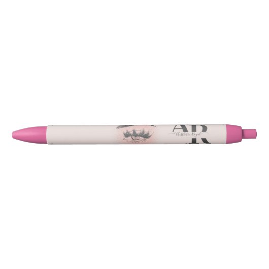 Noir Stylo d'affaires Eyelash (Devant)