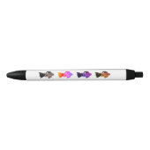 Noir Stylo d'amoureux de les chats : "Amour pour le (Devant)