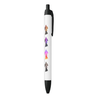 Noir Stylo d'amoureux de les chats : "Amour pour le
