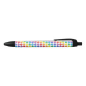 Noir Stylo d'arc-en-ciel de boudine (Haut)
