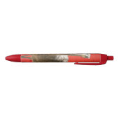 Noir Stylo d'autruche sud-africain (Bas)
