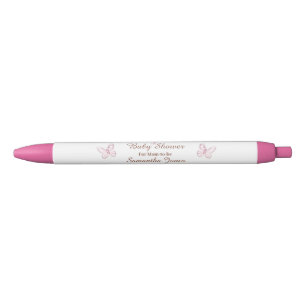 Noir Stylo de Baby shower personnalisé