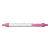 Noir Stylo de beignet - stylo mignon d'enfants - (Dos)