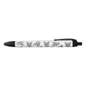 Noir Stylo de Boston Terrier (Haut)