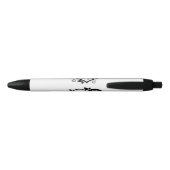 Noir Stylo de boule (Dos)