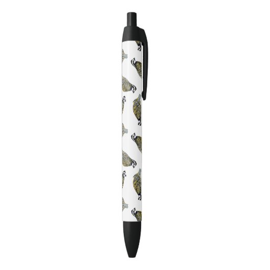 Noir Stylo de caille (Bas (Vertical))