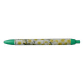 Noir Stylo de champ de jonquilles blanches (Devant)