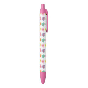 Noir Stylo de coeurs de sucrerie de conversation