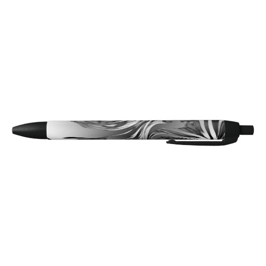 Noir Stylo de conception abstrait encre (Bas)