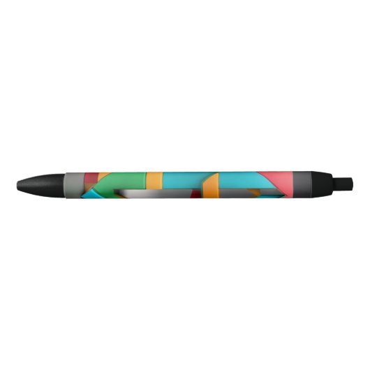 Noir Stylo de conception graphique (Devant)