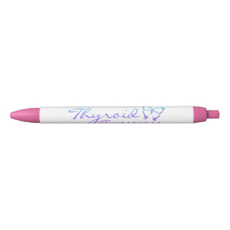 Noir Stylo de conscience thyroïde