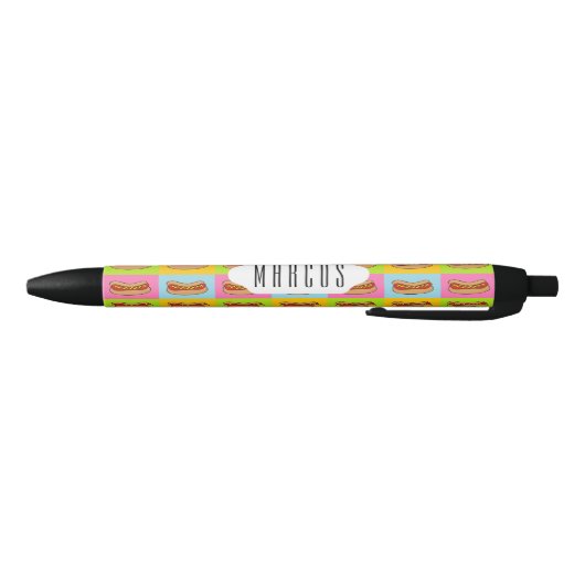 Noir Stylo de coutume de hot dogs (Bas)