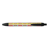 Noir Stylo de coutume de hot dogs (Dos)