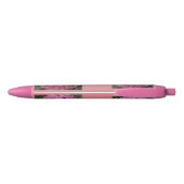 Noir stylo de dames roses (Dos)