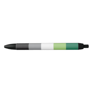 Noir Stylo de drapeau d'Aromantic