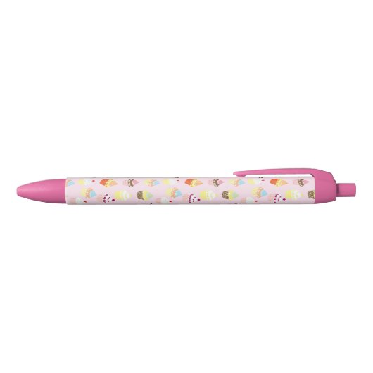Noir Stylo de fête de cupcake #2 (Haut)