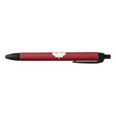 Noir Stylo de feuille d'érable du Canada - couleurs (Bas)