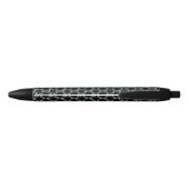 Noir Stylo de finesse fractal (Dos)
