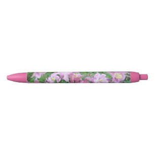 Noir Stylo de finition rose Aquilegia