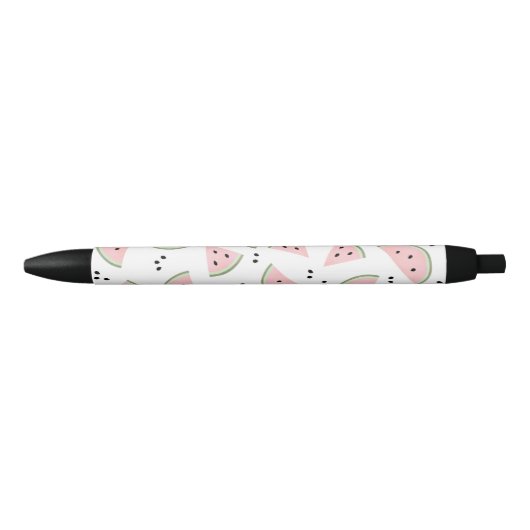 Noir Stylo de frénésie de pastèque (Devant)