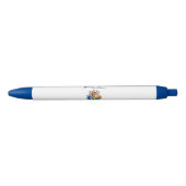 Noir Stylo de fusion de vision (Devant)