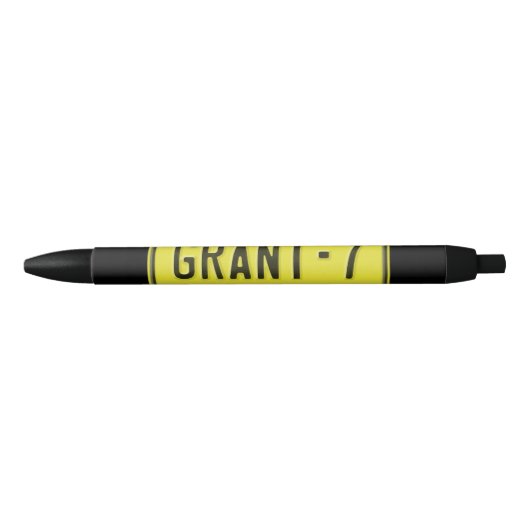 Noir Stylo de Grant 7 à l'encre noire (Devant)