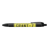 Noir Stylo de Grant 7 à l'encre noire (Haut)