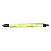 Noir Stylo de lueur d'ananas (Devant)