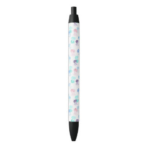 Noir Stylo de méduses