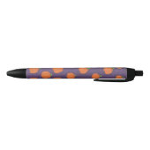 Noir Stylo de motif de citrouille de chute (Bas)