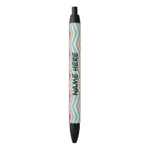 Stylo de motif de zigzag