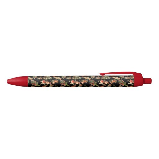 Noir Stylo de Noël victorien (Haut)