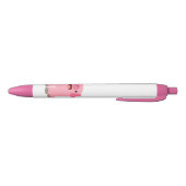 Noir Stylo de porc mignon de bande dessinée d'Oinking (Bas)