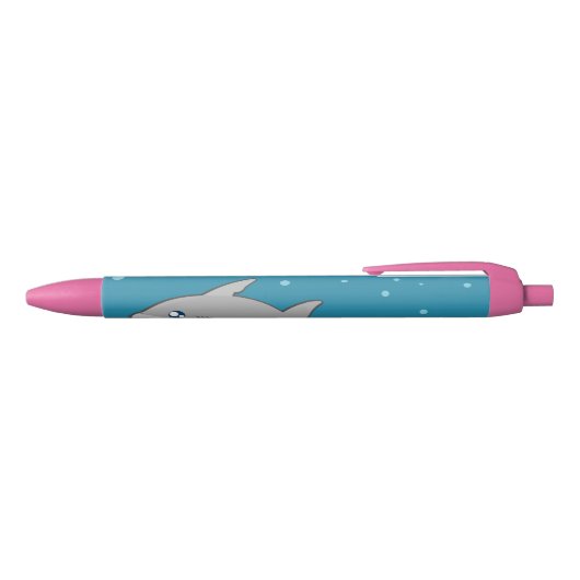 Noir Stylo de requin de Kawaii (Haut)