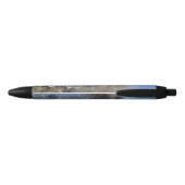 Noir Stylo de scène de rivière (Dos)