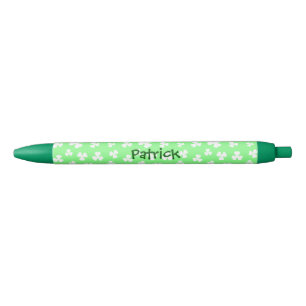Noir Stylo de shamrock