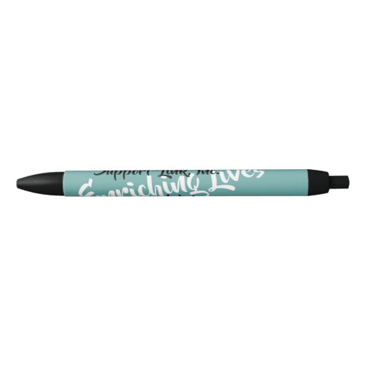 Noir Stylo de support (Devant)