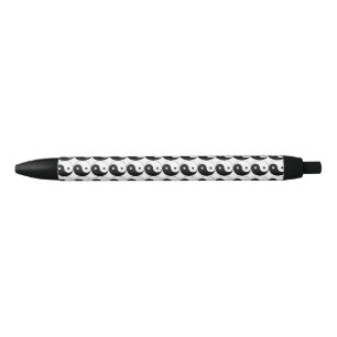 Noir Stylo de symbole de Yin Yang Tai Ji
