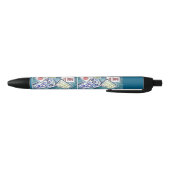 Noir Stylo de tuile bleu Mahjong (Bas)