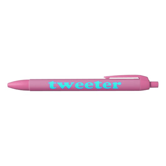 Noir Stylo de tweeter (Haut)