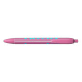 Noir Stylo de tweeter (Dos)