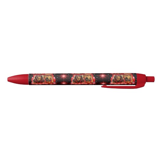 Noir Stylo d'écriture juste accroché (Bas)